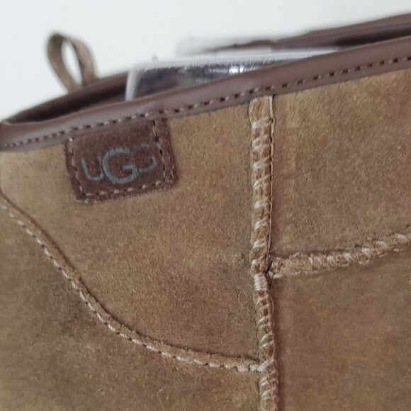 UGG Cityfunc Ultra Mini Platform Boots Women's 8 Hickory NWOB - Picture 2 of 14